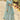 Exclusive Cyan Color Embroidered Wedding Wear Lehenga Choli In Organza Fabric