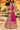 Exclusive Rani Color Embroidered Work On Art Silk Fabric Wedding Wear Stunning Bridal Lehenga