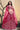 Embroidered Work Captivating Net Fabric Readymade Lehenga In Rani Color