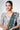 Teal Color Organza Fabric Tempting Function Look Saree