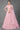 Exclusive Pink Color Reception Wear Georgette Fabric Thread Embroiderd Lehenga Choli