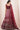 Burgundy Color Net Fabric Wedding Wear Awesome Lehenga