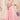 Georgette Fabric Pink Color Designer Bridal Lehenga Choli With Embroidery Work