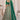 Embroidery Work Net Fabric Bridal Lehenga Choli In Green Color
