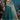Sangeet Wear Art Sirk Fabric Teal Color Embroidered Anarkali Suit With Net Dupatta