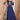 Party Wear Navy Blue Color Embroidered Anarkali Salwar Suit In Fancy Fabric