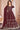 Georgette Fabric Festie Wear Embroidered Floor Length Anarkali Salwar Kameez In Maroon Color