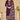 Purple Color Festive Wear Embroidered Straight Cut Salwar Suit In Art Silk Fabric