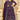 Dazzling Georgette Fabric Purple Color Embroidered Anarkali Suit