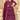 Georgette Fabric Burgundy Color Excellent Embroidered Anarkali Suit