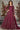 Maroon Color Net Fabric Function Wear Vintage Anarkali Suit