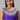Charming Embroidered Work Lavender Color Art Silk Fabric Function Wear Blouse