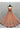 Creative Sequins Work Net Fabric Lehenga In Peach Color