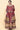 Red Color Art Silk Fabric Admirable Printed Readymade Long Gown In Party Wear