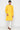 Yellow Color Cotton Fabric Festive Wear Trendy Kurta Pyjama For Men